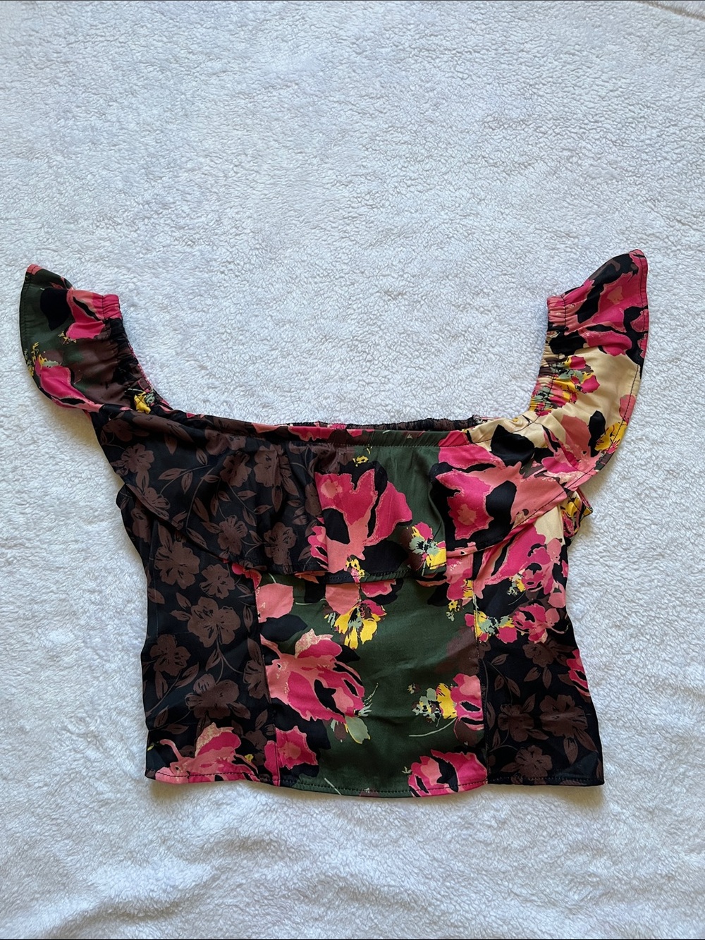 Free People off-the-shoulder crop top